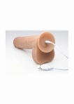 Zdalny wibrator góra-dół realistyczny - Real Thrust 7X Thrusting Remote Silicone Dildo - Real Thrust 7X - AG297