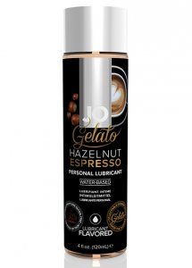 Sexshop - System JO Gelato Orzechowe Espresso 120ml - Żel nawilżający smakowy - online