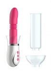 ZESTAW DLA PAR dildo,pompka-penis,łechtaczka,sutki - Thruster - 4 in 1 Rechargeable Couples Pump Kit - Pink