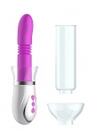 ZESTAW DLA PAR dildo,pompka-penis,łechtaczka,sutki - Thruster - 4 in 1 Rechargeable Couples Pump Kit - Purple