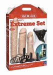 Duży Zestaw Strap-On 1051-30-BX - Dual Density Extreme Set - Flesh