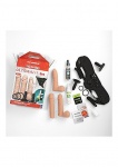 Duży Zestaw Strap-On 1051-05-BX - Dual Density ULTRASKYN Set - Flesh