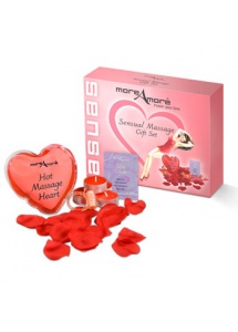 SexShop - Zestaw do zmysłowego masażu MoreAmore - Sensual Massage Gift - online