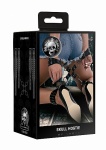 ZESTAW kajdanki na kostki i nadgarstki - Ouch! Skulls and Bones - Hogtie with Spikes - Black
