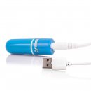 Sexshop - The Screaming O Charged CombO Kit #1  Niebieski - Zestaw mini wibrator plus pierścień i nakładka - online