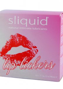 Sexshop - Sliquid Lip Lickers Lube Cube 60 ml  - Zestaw saszetek ze środkiem nawilżającym smakowym - online