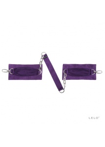 SexShop - Lelo Sutra Chainlink Cuffs – Ekskluzywne kajdanki z łańcuszkiem fioletowe - online