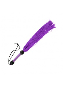 SexShop - S&M Medium Rubber Whip – Pejcz średni fioletowy - online