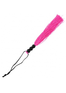 SexShop - S&M Small Rubber Whip – Pejcz krótki różowy - online