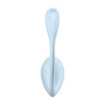 Satisfyer Smooth Petal Connect App wibrujący model do noszenia, fioletowy, 12 programów