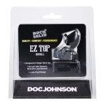 Doc Johnson Rock Solid EZ Top średnia nakładka intymna jednoręczna, szczelna, TPE