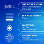 Durex Pleasure Me 40 szt. prezerwatywy z teksturowaną powierzchnią, wypustki i rowki