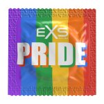 EXS Pride Regular 54 mm 144 sztuki zestaw kolorowych prezerwatyw anatomicznych