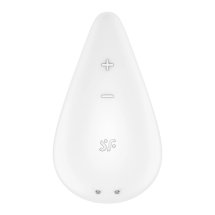Satisfyer Dew Drop intymne urządzenie lay-on 2 silniki, silikon medyczny, 12 programów