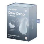 Satisfyer Dew Drop urządzenie intymne lay-on 12 trybów, dwuwarstwowy silikon, IPX7