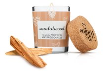 Magnetifico Świeca do Masażu z Feromonami Drzewo Sandałowe 70ml – naturalny olejek 3w1