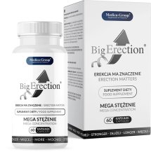 Medica-Group BigErection 60 kapsułek – suplement dla mężczyzn, maca, żeń-szeń, buzdyganek
