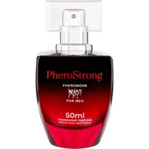 PheroStrong Beast For Men 50ml – męskie perfumy z feromonami, drzewno-cytrusowy zapach, atomizer