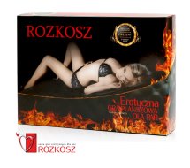 Grajmy Razem Rozkosz Gra Planszowa dla Par – zestaw z akcesoriami, budowanie relacji 31x21cm