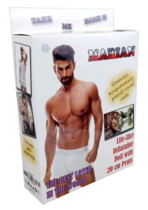You2Toys Marian Lalka Dmuchana 165 cm – model sportowy, anatomiczny element 20 cm