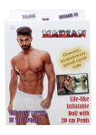 You2Toys Marian Lalka Dmuchana 165 cm – model sportowy, anatomiczny element 20 cm