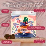 fitME Libido Gummies for Her 180g żelki dla kobiet, maca, Reishi, Ginkgo, wegańskie