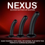 Nexus Dilating Set S/M/L – zestaw silikonowych modeli anatomicznych z przyssawkami