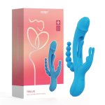 HoneyPlayBox Trilux Kinky Finger – intymna maszyna niebieska, app control, 9 trybów, IPX7