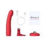 Lovense Mission 2 maszyna intymna z przyssawką, Touch-Sense, czarny, aplikacja