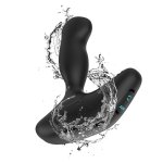 Nexus Revo Stealth masażer rotacyjny silikonowy, pilot, 6 trybów, IPX7