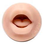 Fleshlight Girls Riley Reid Insomnia – beżowy system intymny SuperSkin, model usta