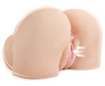 PDX Elite Back That Ass Up Light – maszyna intymna z systemem ssania i wibracji, anatomiczny tors
