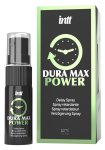 intt Dura Max Power Delay Spray 12ml – spray z atomizerem wydłużający czas aktywności, przebadana formuła