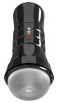 PDX Extreme WetStroker Slide XXL przezroczysty, system nawilżający, anatomiczna tekstura, 26 cm