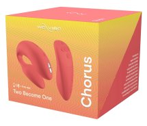 We-Vibe Chorus Crave Coral – zaawansowany model dla par, biofeedback, pilot, aplikacja, wodoodporny