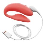 We-Vibe Chorus Crave Coral – zaawansowany model dla par, biofeedback, pilot, aplikacja, wodoodporny
