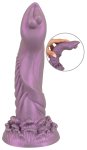 Beasty Cocks Alien Phallus Silikonowy Model Metaliczny z Przyssawką 21,2 cm