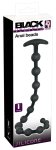 Black Velvets Łańcuszek Kulisty Silikonowy Czarny 50 cm – 13 Kul