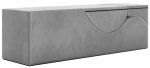 Liberator Aria Flip Chaise Grey szezlong tapicerowany z regulacją pozycji, szary