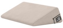 Liberator Wedge Cream poduszka klinowa ergonomiczna z mikrofibry 61x35,5x18 cm