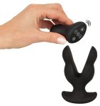ANOS Power Expander Plug silikonowy model z funkcją e-stymulacji, wibracji i pilotem
