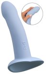 You2Toys Heart Guy Blue – model z przyssawką serce, 10 trybów wibracji, silikon, 17 cm