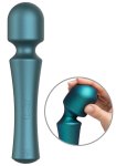 ROMP Presto – masażer wibracyjny z ruchomą głowicą, 10 trybów, metaliczny, 20 cm