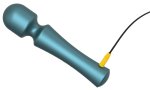 ROMP Presto – masażer wibracyjny z ruchomą głowicą, 10 trybów, metaliczny, 20 cm