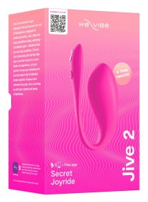 We-Vibe Jive 2 – bezprzewodowy system wibracji, aplikacja, pilot, 10,5 cm