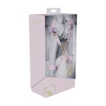 Ouch! Paris Collection Hogtie Connectors Pink – system łączący, skora ekologiczna, holograficzne wykończenie