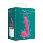 Loveline Powerful Pink model z funkcją ruchu i dotyku, wodoodporny, silikonowy