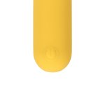 Loveline Sunpac Yellow kompaktowy mini-masażer Smooth Bullet, żółty, wodoodporny