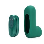 Loving Joy (S)explore Set Green Crystal zestaw intymny 4w1, silikon medyczny, zielony