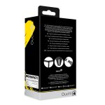 OUCH! Xtreme model PU Leather czarny pas intymny z łańcuszkiem i regulacją, stal nierdzewna